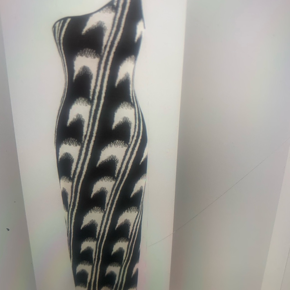 KNIT ASYMMETRICAL ONE SHOULDER Daniella MAXI DRESS